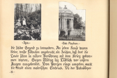Erster Weltkrieg Erinnerungen in einem Kurort mit idyllischer La