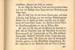 Bericht über die Ereignisse während des Ersten Weltkriegs, ins