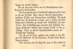 Bericht über die Erlebnisse eines Soldaten während des Ersten