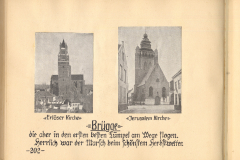 Erlöser Kirche und Jerusalem Kirche in Brügge während des Ers