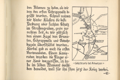 Kartenmaterial und Notizen zur Einsatzplanung im Ersten Weltkrie