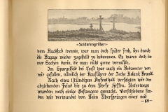 Soldatengräber im Ersten Weltkrieg in einem Landstrich der West