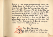 Bericht über die Mobilmachung und den Dienst von Soldaten im Ersten Weltkrieg sowie über Heinrich von Eicken und seine Erfahrungen als Marineartillerist in Belgien von 1914 bis 1918.