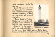 Ein Leuchtturm in Ostende während des Ersten Weltkriegs mit militärischem Kontext im Jahr 1914