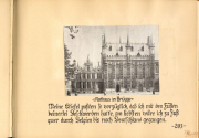 Historisches Rathaus in Brügge während des Ersten Weltkriegs und die Herausforderungen der Zeit