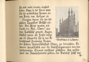 Bericht über die Architektur von Löwen während des Ersten Weltkriegs