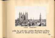 Zerstörte Stadtansicht von Mons nach den Kämpfen im Ersten Weltkrieg - Expeditionskorps Belgien