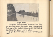 Belgische Truppen und der Dyke Kanal während des Ersten Weltkriegs