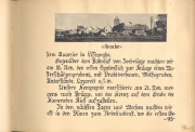 Erinnerungen an den Ersten Weltkrieg in Knokke, November 1914, beim verlassenen Bahnhofsgebäude