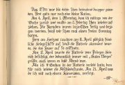 Bericht über das Leben an der Front während des Ersten Weltkriegs im April 1917