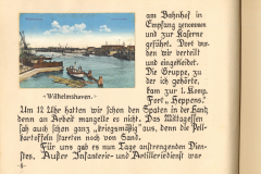 Wilhelmshaven während des Ersten Weltkriegs mit Hafenaktivitäten und Truppenbewegungen