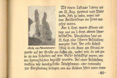 Bericht über die Ereignisse am 22. August 1914 während des Ersten Weltkriegs in Mannekensvere