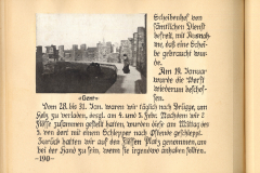 Erinnerungen an den Ersten Weltkrieg und das Leben in der Festung im Januar 1919