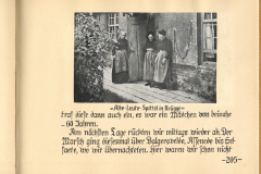 Brügge während des Ersten Weltkriegs zeigt alte Menschen vor einem historischen Gebäude