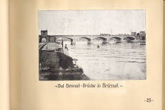 Dal Bennoit-Brücke in Brüssel während des Ersten Weltkriegs und ihre Bedeutung für die Region