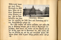 Besuch der Stadt Antwerpen während des Ersten Weltkriegs