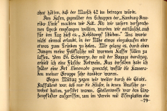 Bericht über den Verlauf der Kämpfe an der Rohloffaar-Linie während des Ersten Weltkriegs