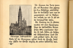 Zeugnisse des Ersten Weltkriegs in Antwerpen: Die Liebfrauenkirche und ihre Umgebung