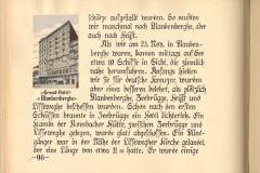 Bericht über das Grand Hotel Blankenberg während des Ersten Weltkriegs