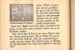 Bericht über den Alltag der Soldaten im Ersten Weltkrieg mit Erwähnung von Fort Napoleon