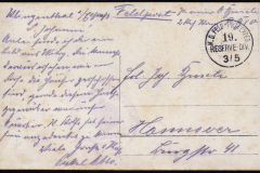 Historische Postkarte aus Ersten Weltkrieg
