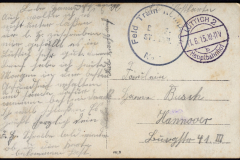 Historische Briefmarke aus Erster Weltkrieg