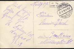 Historische Briefmarke aus Erster Weltkrieg