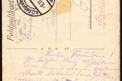 Historische Postkarte aus Erster Weltkrieg
