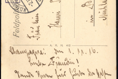 Historische Postkarte aus Ersten Weltkrieg
