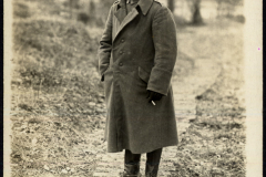 Soldat in Uniform w?hrend Erster Weltkrieg