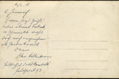 Historische Briefmarke aus Erster Weltkrieg
