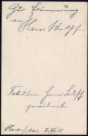 Historisches Handschriftbild