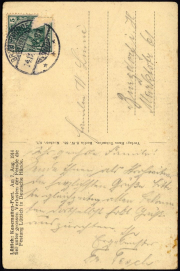 1914 Festung Lütitch Postcard