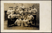 Historische Fußballmannschaft aus der Ersten Weltkrieg