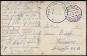 Historische Briefmarke aus Erster Weltkrieg