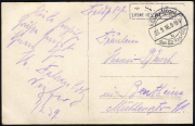 Historische Briefmarke aus Erster Weltkrieg
