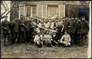 Heerespersonnel am Carnaval um Westen im Jahr 1918