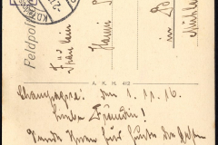 Historische Postkarte aus Ersten Weltkrieg