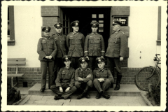 Historische Heerestruppenbild