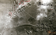 Luftaufklärungsbilder von Stabia an der Westfront im strategischen Einsatz während des Krieges