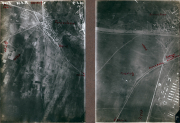 Luftaufklärungsbilder der Westfront während des Ersten Weltkriegs bei Stabia