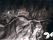 Luftaufklärungsbilder von strategischen Gebieten an der Westfront bei Stabia im Jahr 1942