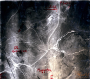 Luftaufklärungsbilder von Stabia während strategischer Operationen an der Westfront