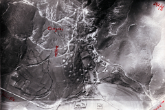 Luftaufklärungsbilder der strategischen Aktivitäten in der Region Stabia an der Westfront während des Konflikts