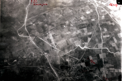 Luftaufklärungsbilder von Stabia an der Westfront während des Ersten Weltkriegs