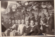 Weihnachtsfeier der Besatzung der SMS Markgraf 1916