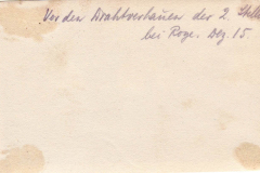 Notizen über die Anwohner der 2. Kompanie in der Region Rage, August 1915