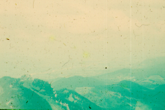 Berglandschaft mit Waldbestand, Russland
