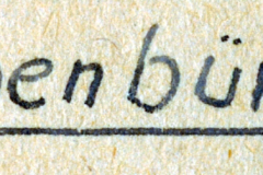 Beschriftung 'Siebenbürgen' auf historischem Dokument