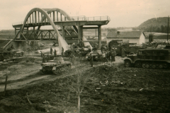 Brückenbau und Infrastrukturarbeiten auf dem Balkan während des Zweiten Weltkriegs